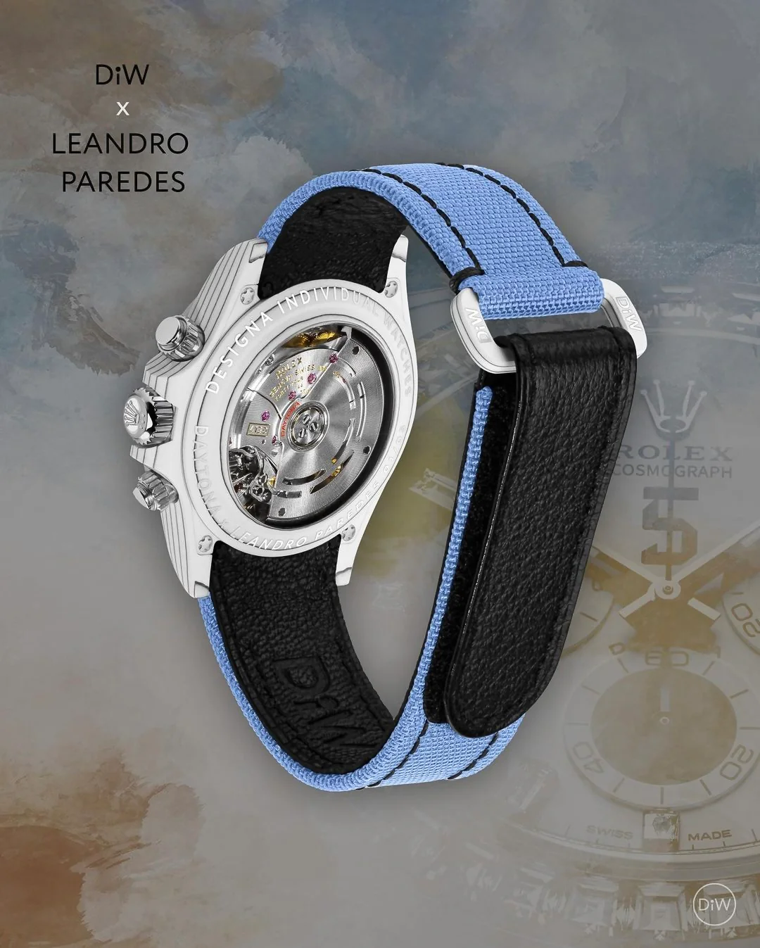 DiW Rolex Daytona LEANDRO PAREDES Diamond Bezel