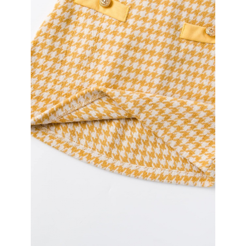 Girl's 2 Piece Houndstooth Outfits