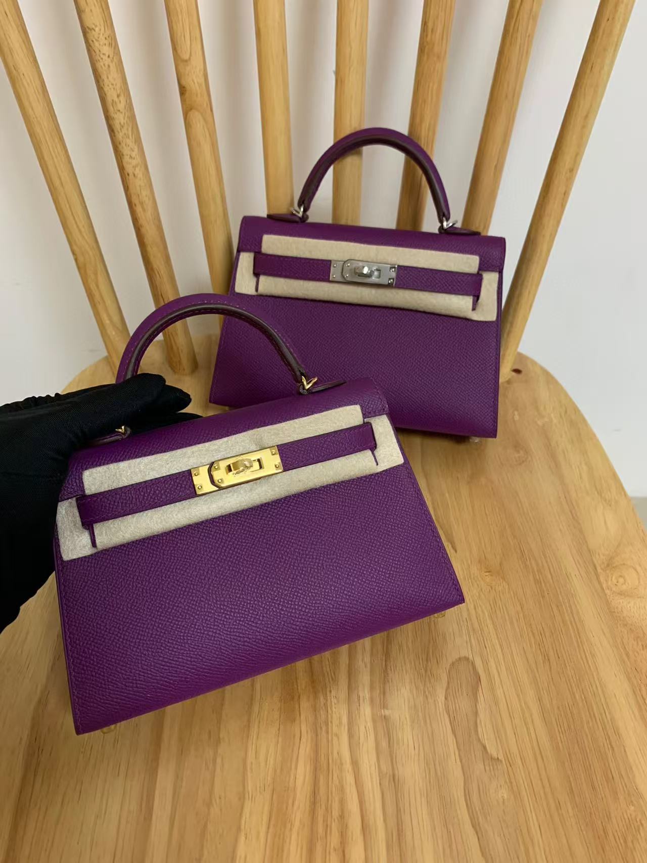 Hermes Kelly2 Mini 19 Custom-made