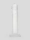 BASICS Clear Suction Cup Dildo 8 Inch