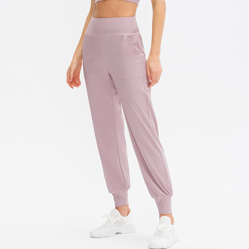 Women's loose-fitting athletic pants, suitable for running, training, yoga, casual wear, quick-drying, and fitness.