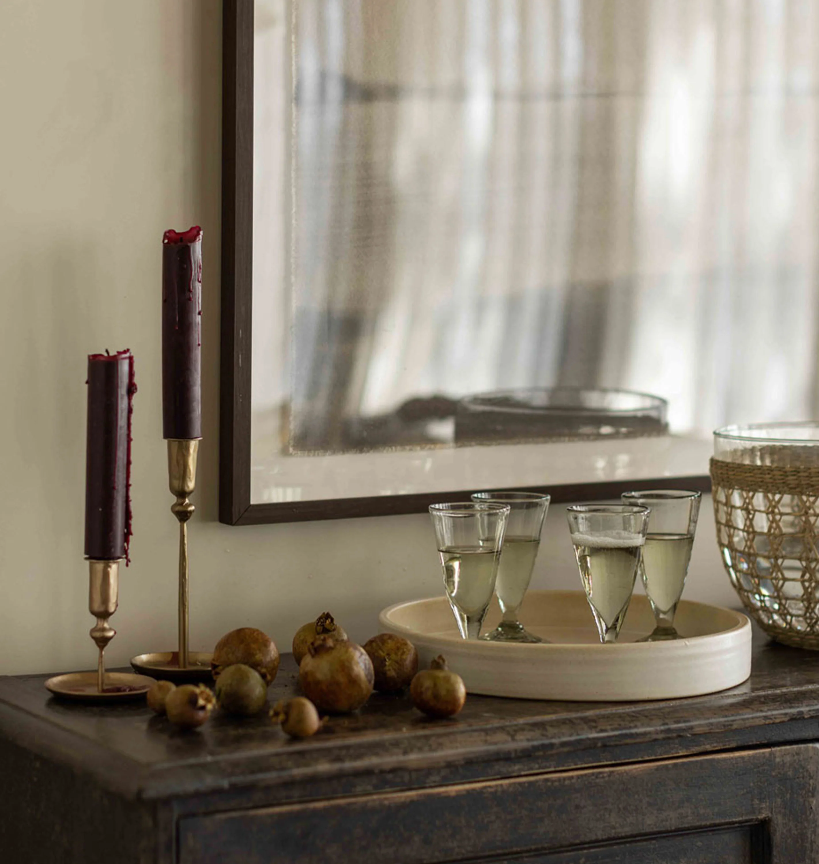 Recycled Champagne Glass