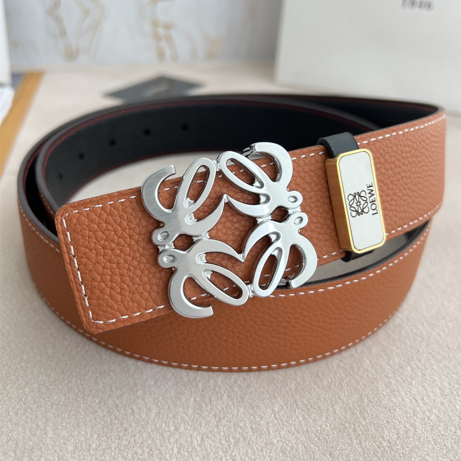 Loewe Men Belt Width 3.8cm