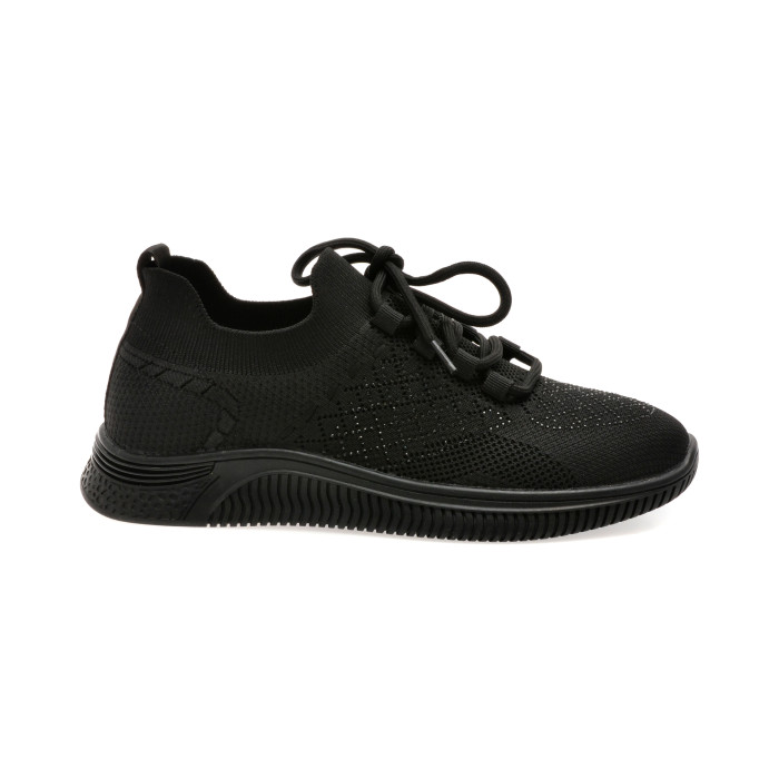 Pantofi sport FLAVIA PASSINI negri, 1006, din material textil