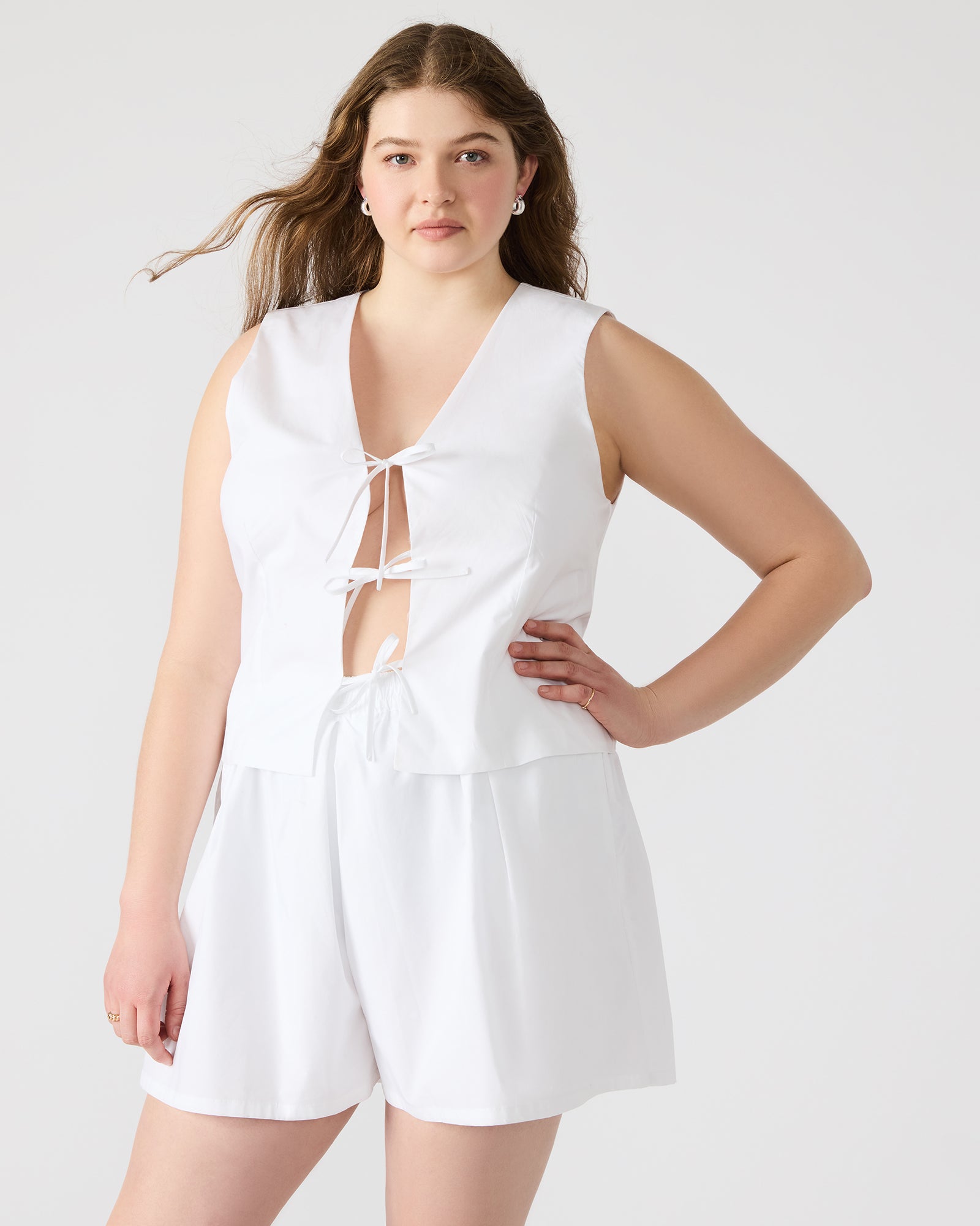 Aliza Top White