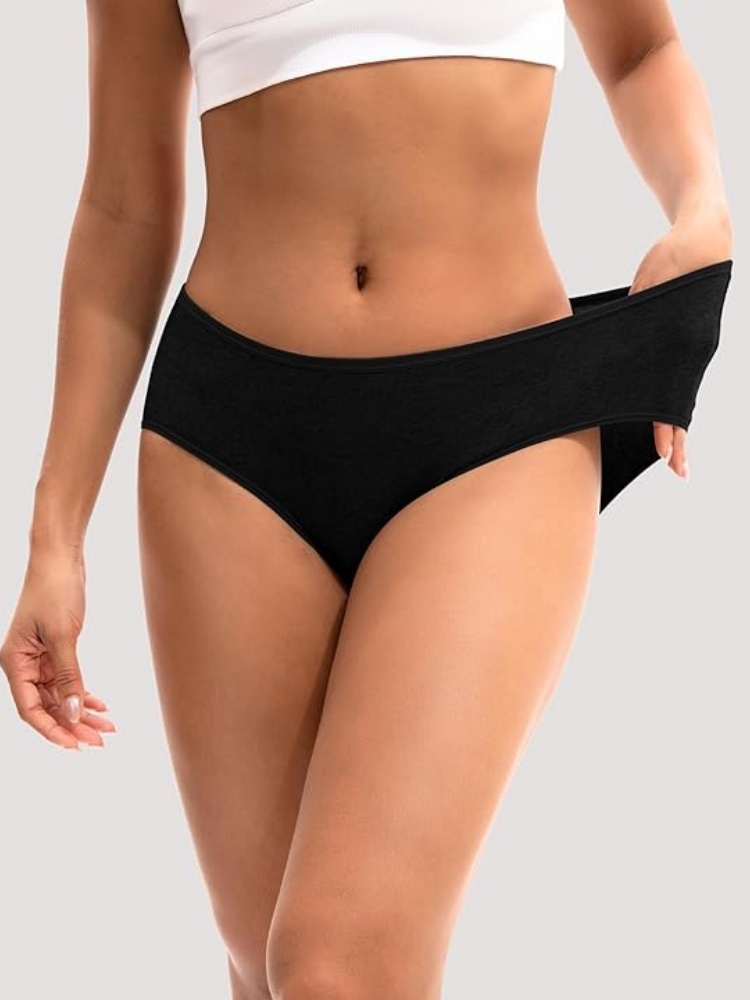 VALENTINIANA Womens Underwear Cotton Hipster Panties Regular