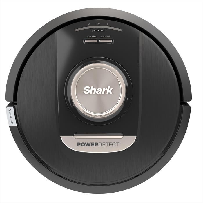 SHARK - ROBOT POWERDETECT CON AUTOSVUOTAMENTO RV2820VEEU-Nero/ Champagne