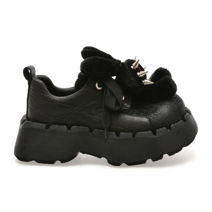 Pantofi sport GRYXX negri, 6895, din piele naturala