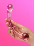 Lovehoney Sensual Glass Double-Ended G-Spot Dildo