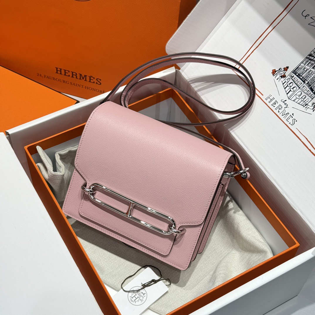 Hermes roulis 18-22 Palladium Hardware