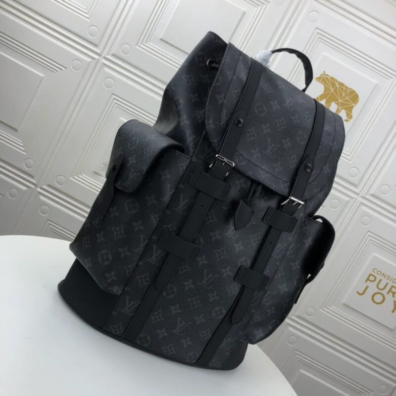 Louis Vuitton Christopher Pm M43735 Mono Black
