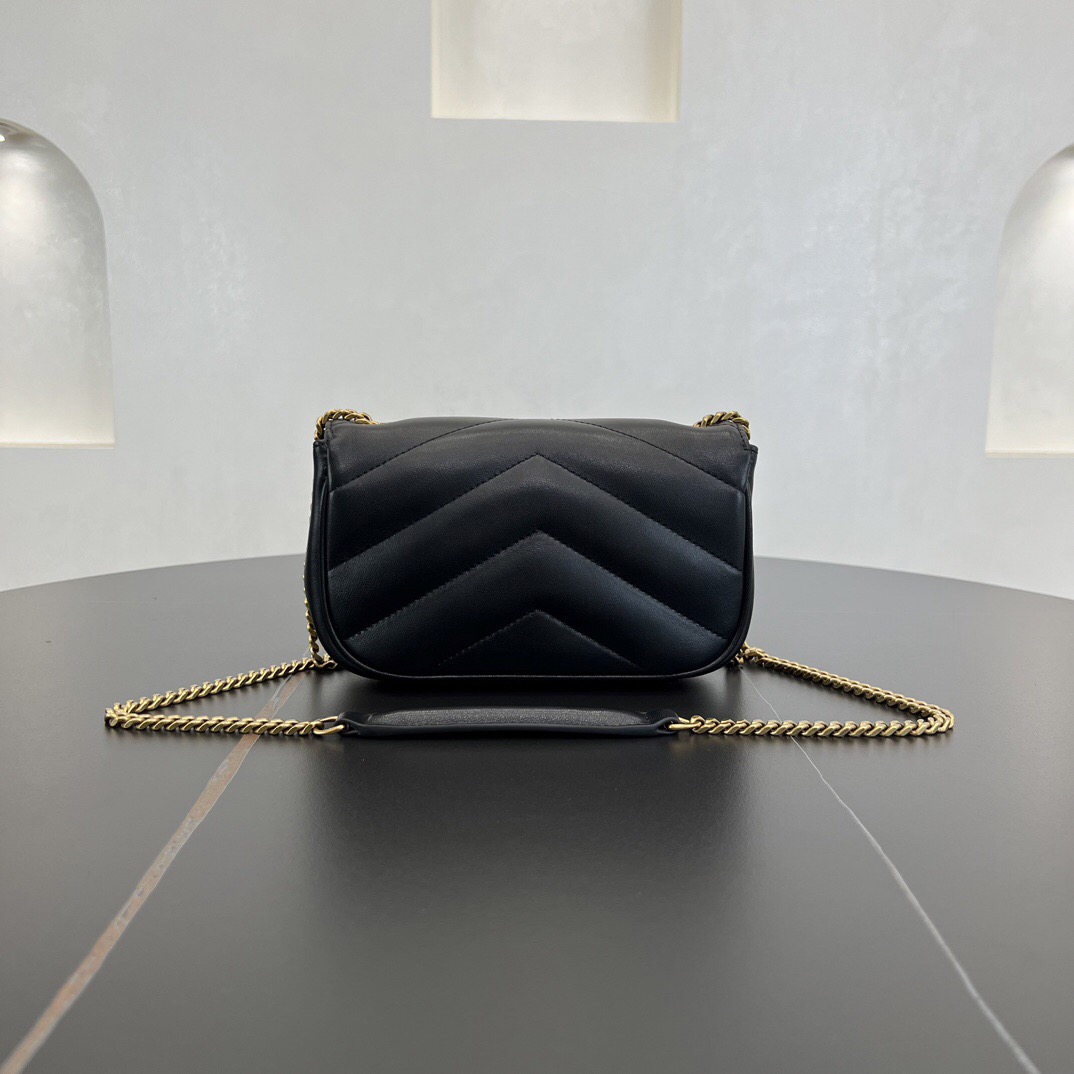 YSL Loulou Shoulder Bags Size 20*12*5cm