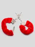 Lovehoney Red Furry Handcuffs