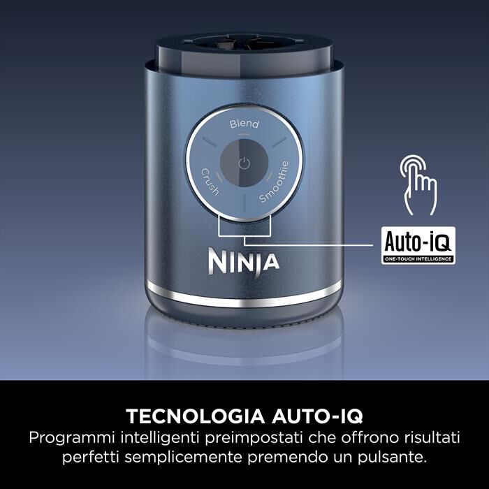 NINJA - FRULLATORE PORTATILE BLAST MAX-Blu Navy