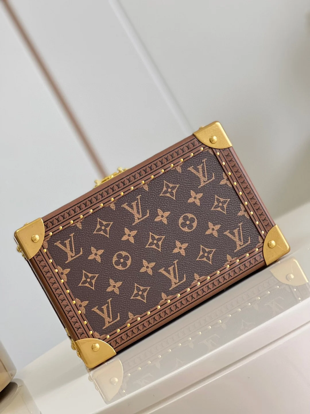 Louis Vuitton Coffret Tresor 24 For Brown/Beige Women, Womens Handbags, Shoulder Bags And Crossbody Bags 9.4in/24cm LVM20292