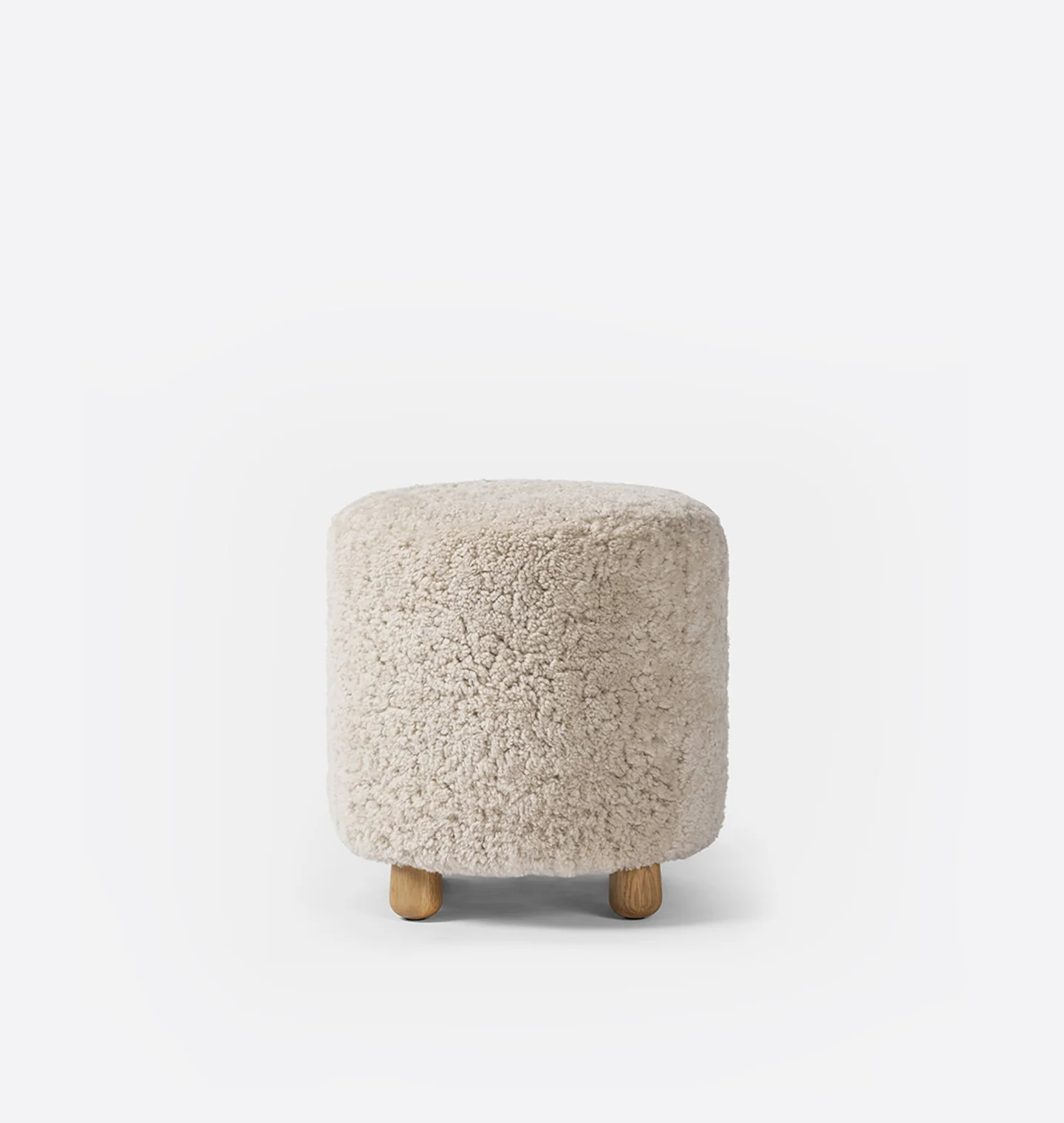 Tocho Shearling Footed Stool