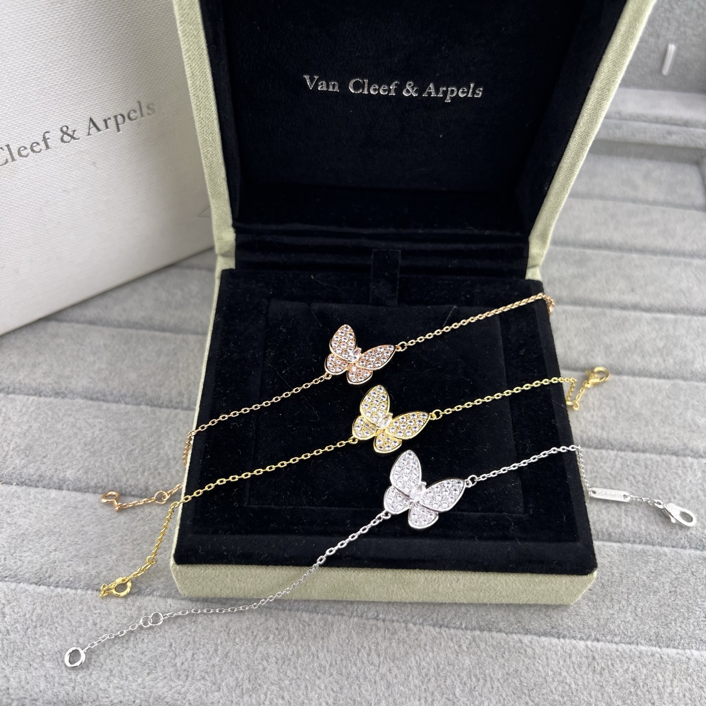 Butterfly full diamond bracelet - Artisantouchss
