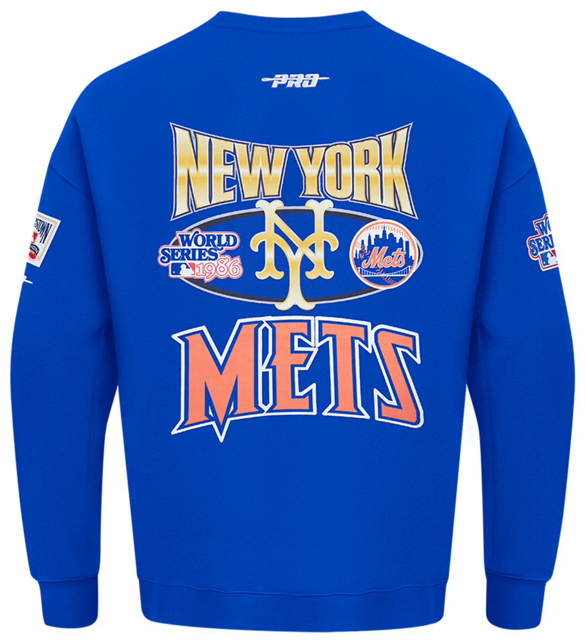 Pro Standard Mets Champs Drop Shoulder Crew