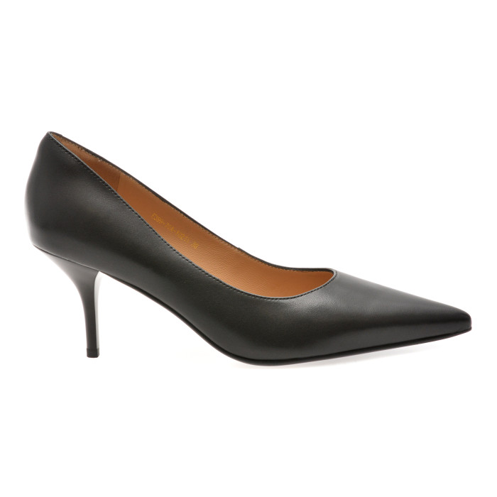 Pantofi eleganti EPICA negri, E39970, din piele naturala