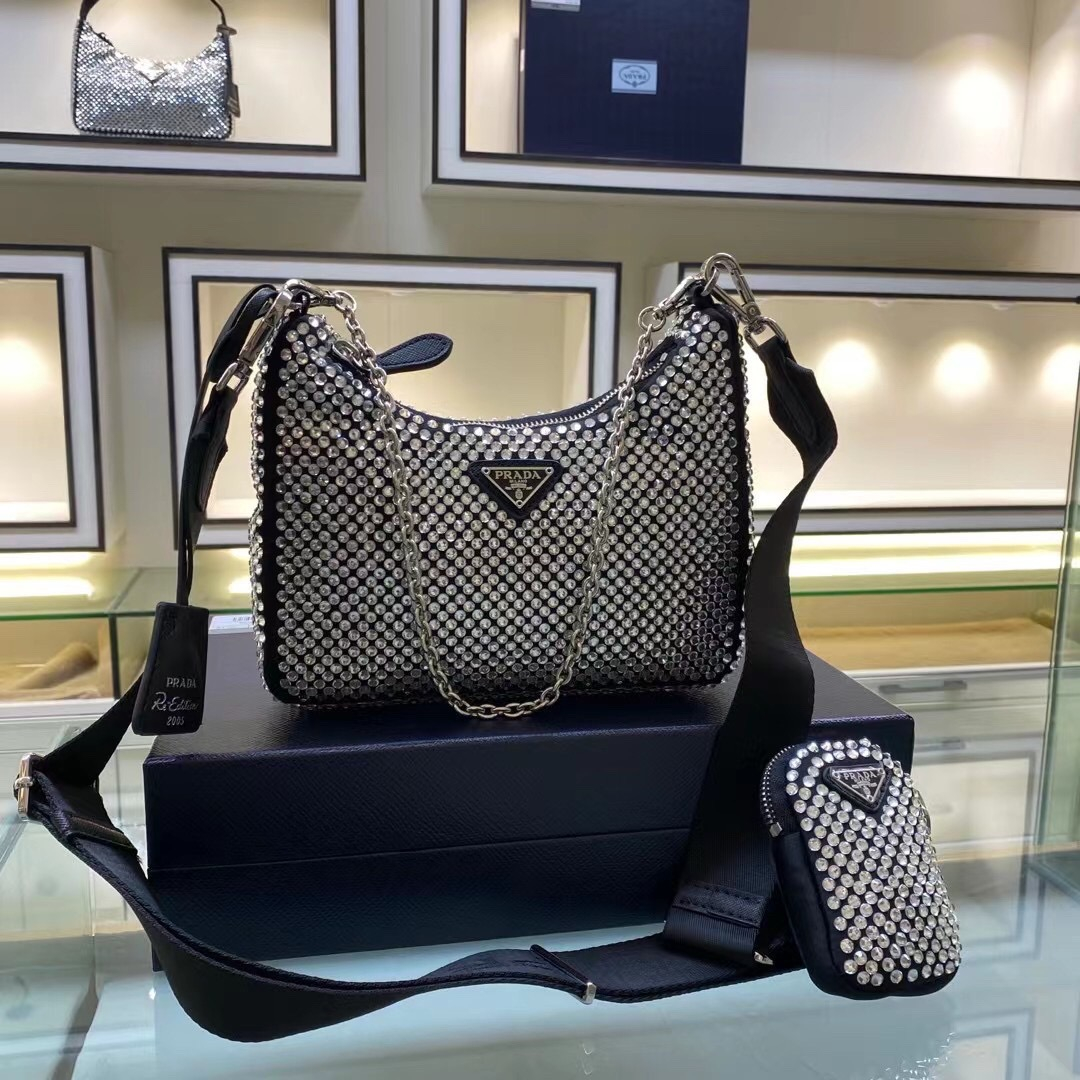 Prada 1BH204 Re-Edition 2005 Re-Nylon Bags Size 22*18*6cm