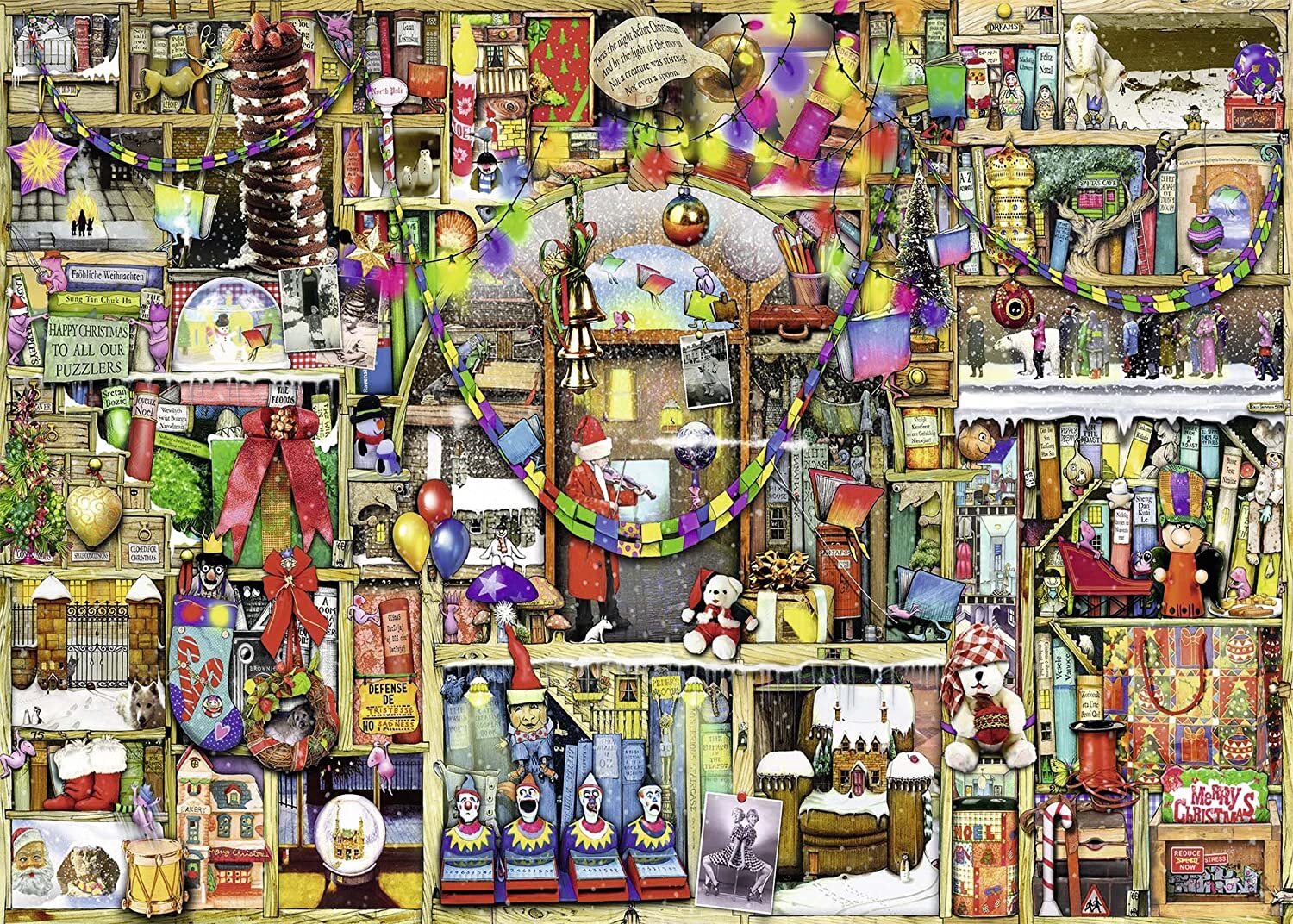 Colin Thompson Christmas Cupboard 1000 Piece Puzzle