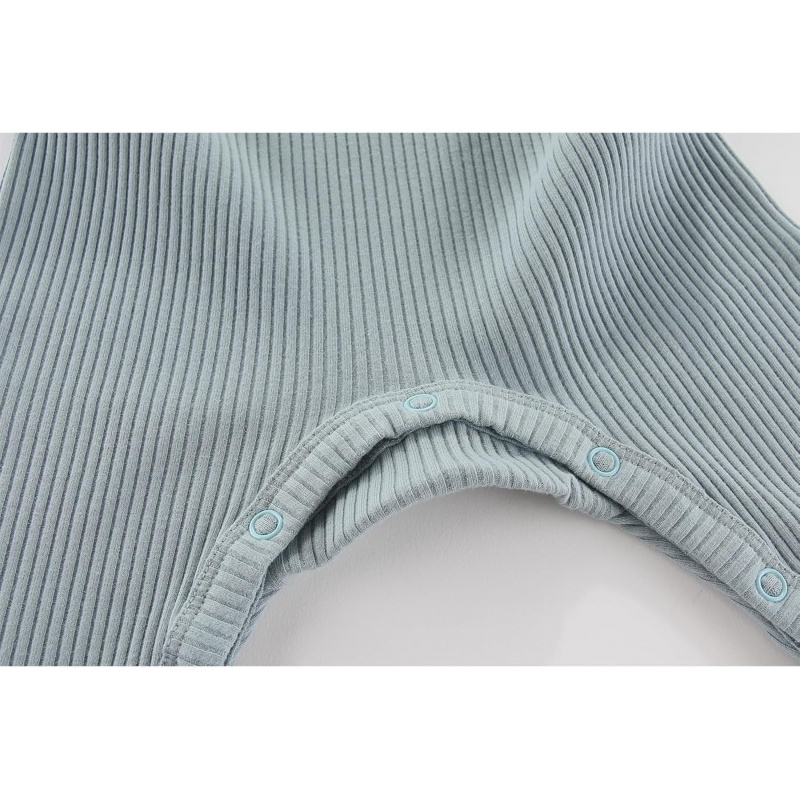 VAELIRAEL Unisex Long Sleeve 4-Pack Baby Romper