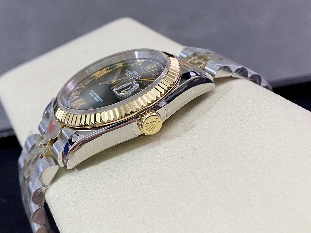 Rolex Datejust m126233 0025 Olive Green Dial 36MM Unisex Replica Watch