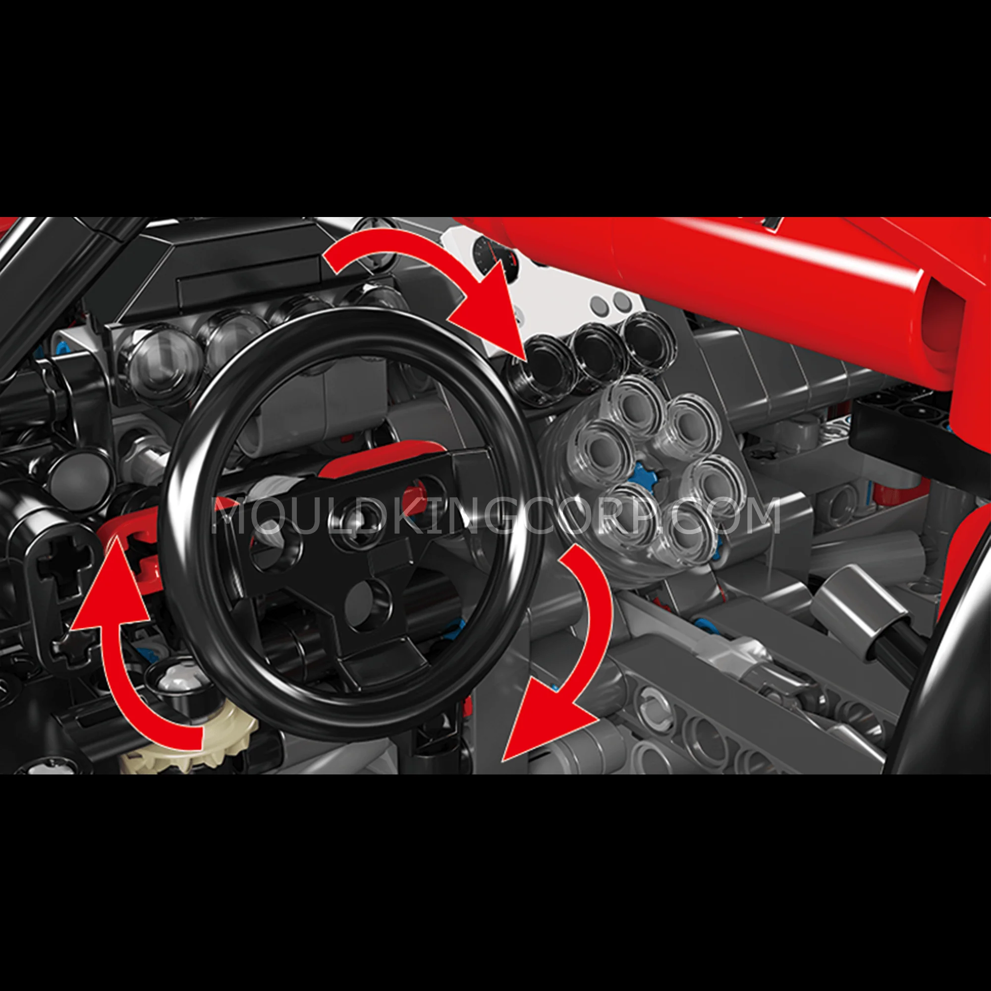 Mould King 13121 Regera R Hypercar Remote Controlled Model Building Set | 3,063 PCS