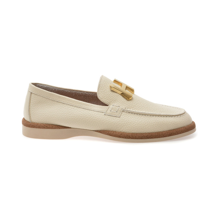 Mocasini EPICA bej, 31491, din piele naturala