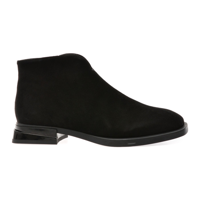 Ghete GRYXX negre, DX1268, din piele intoarsa