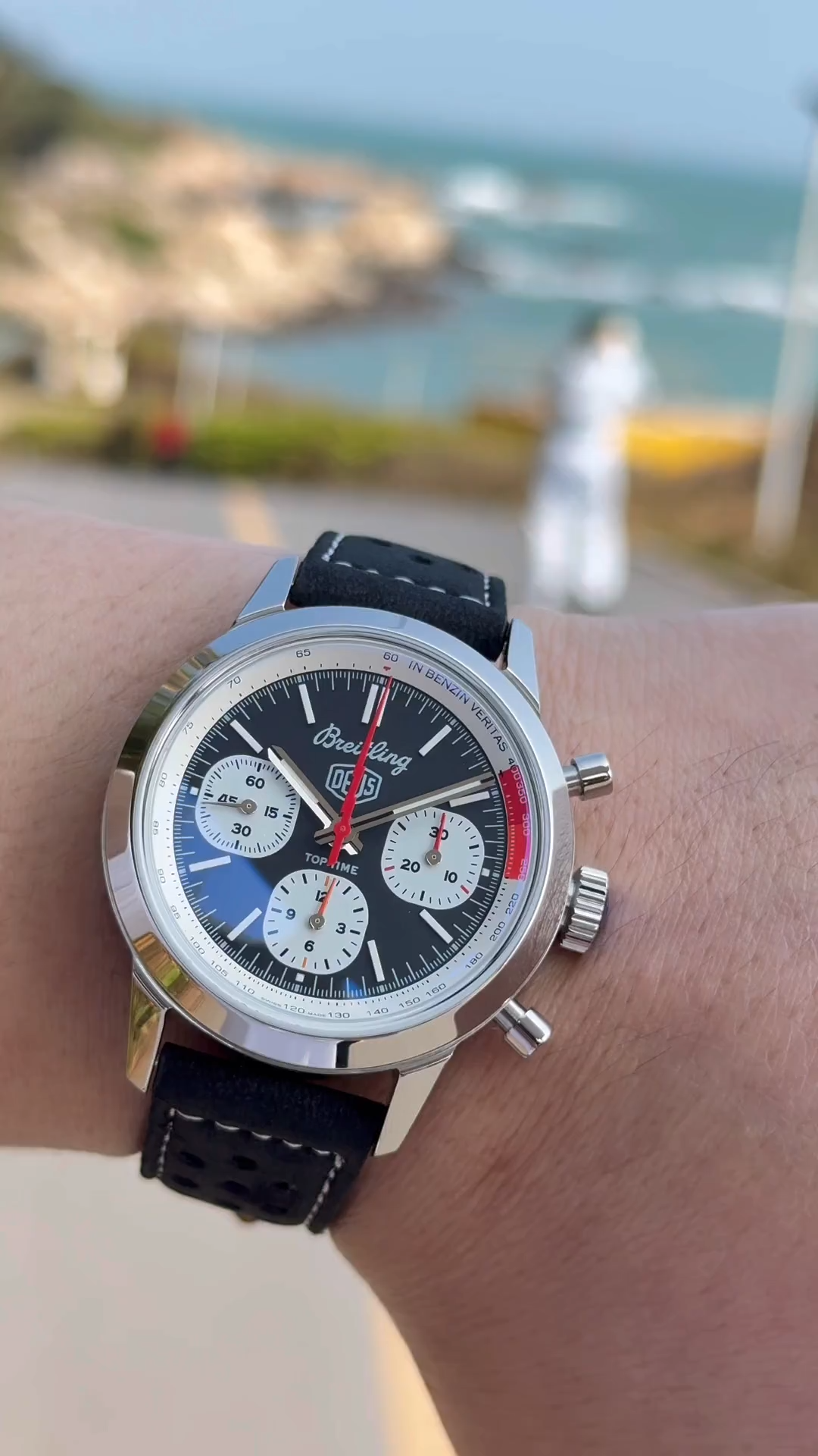 Breitling Top Time B01 Deus Chronograph AB01765A1B1X1 1:1 Clone 41mm Men's Watch