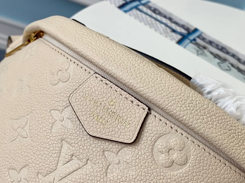 Louis Vuitton Monogram Empreinte Bumbag Black/Beige