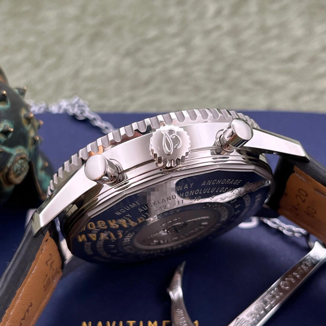 Navitimer GMT Black Dial 46mm
