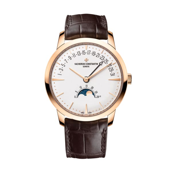 Vacheron Constantin Patrimony Watch Moon Phase Retrograde Date Ref. # 4010U/000R-B329