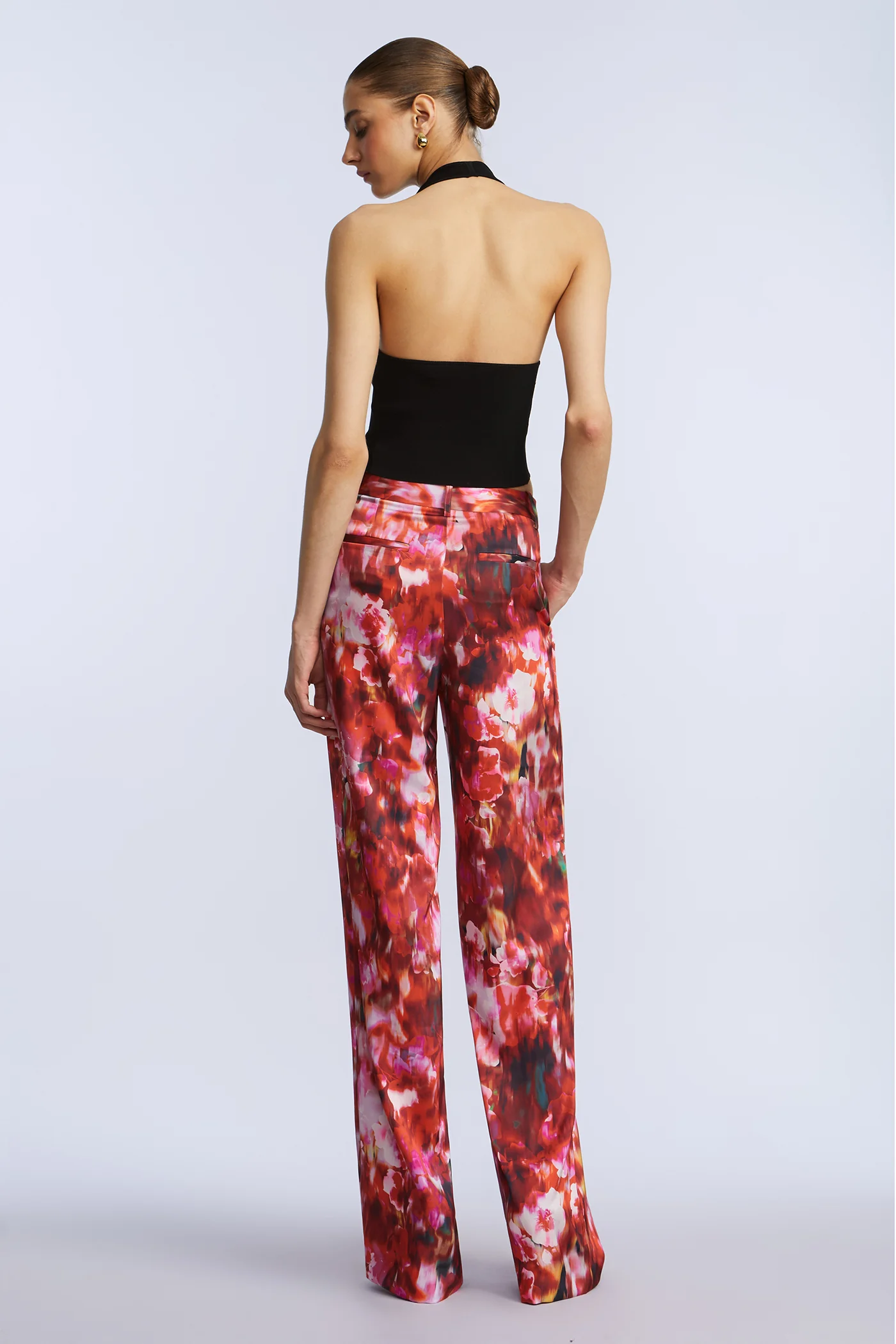 Washed Floral Pant