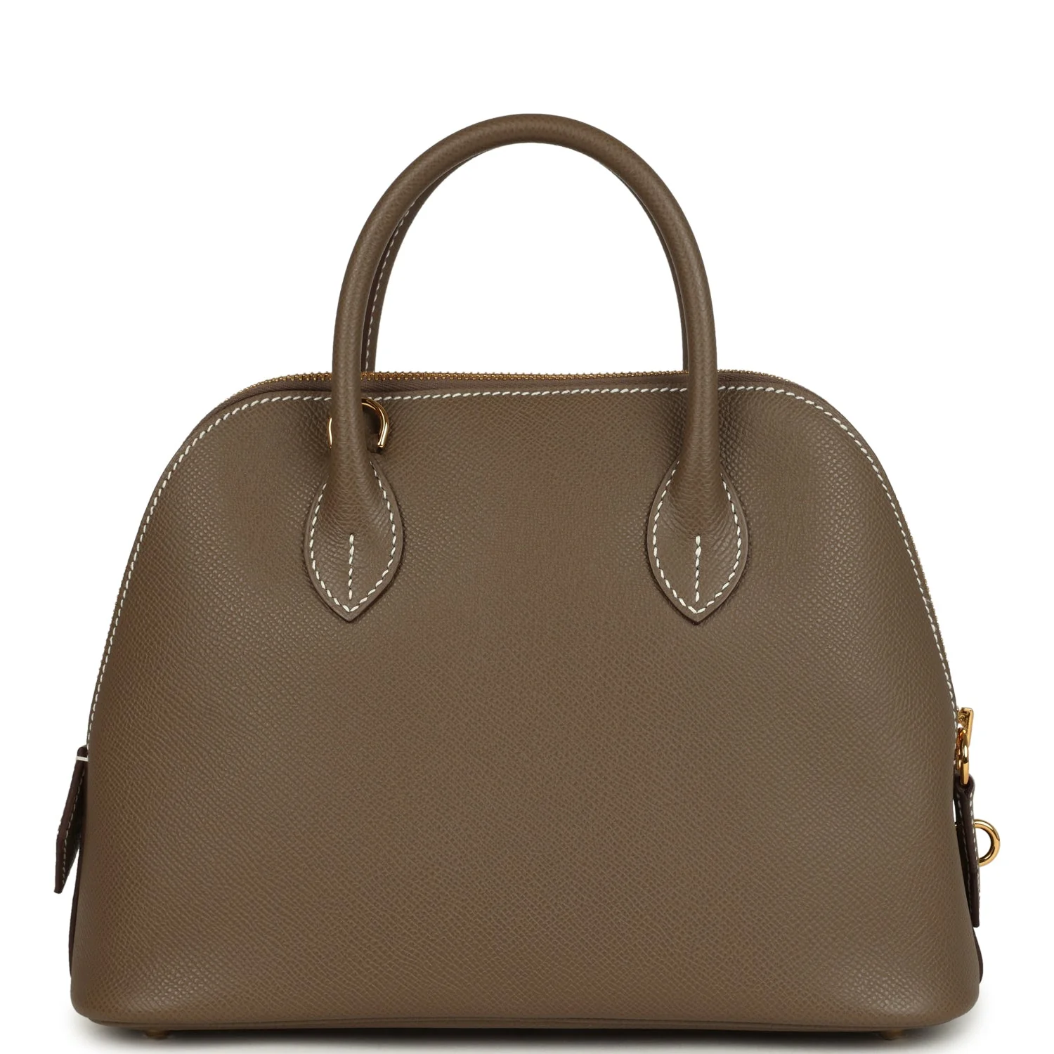 Hermes 1923 Bolide 25 Etoupe Epsom Gold Hardware