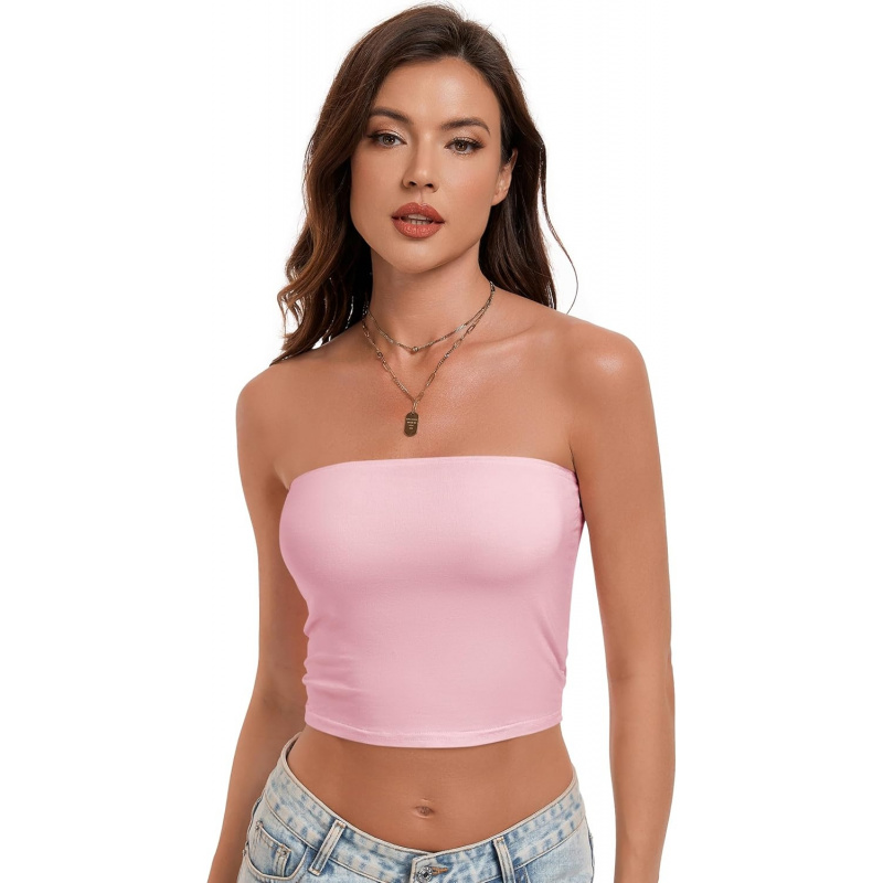 AURETOP Women's Strapless Tube Top