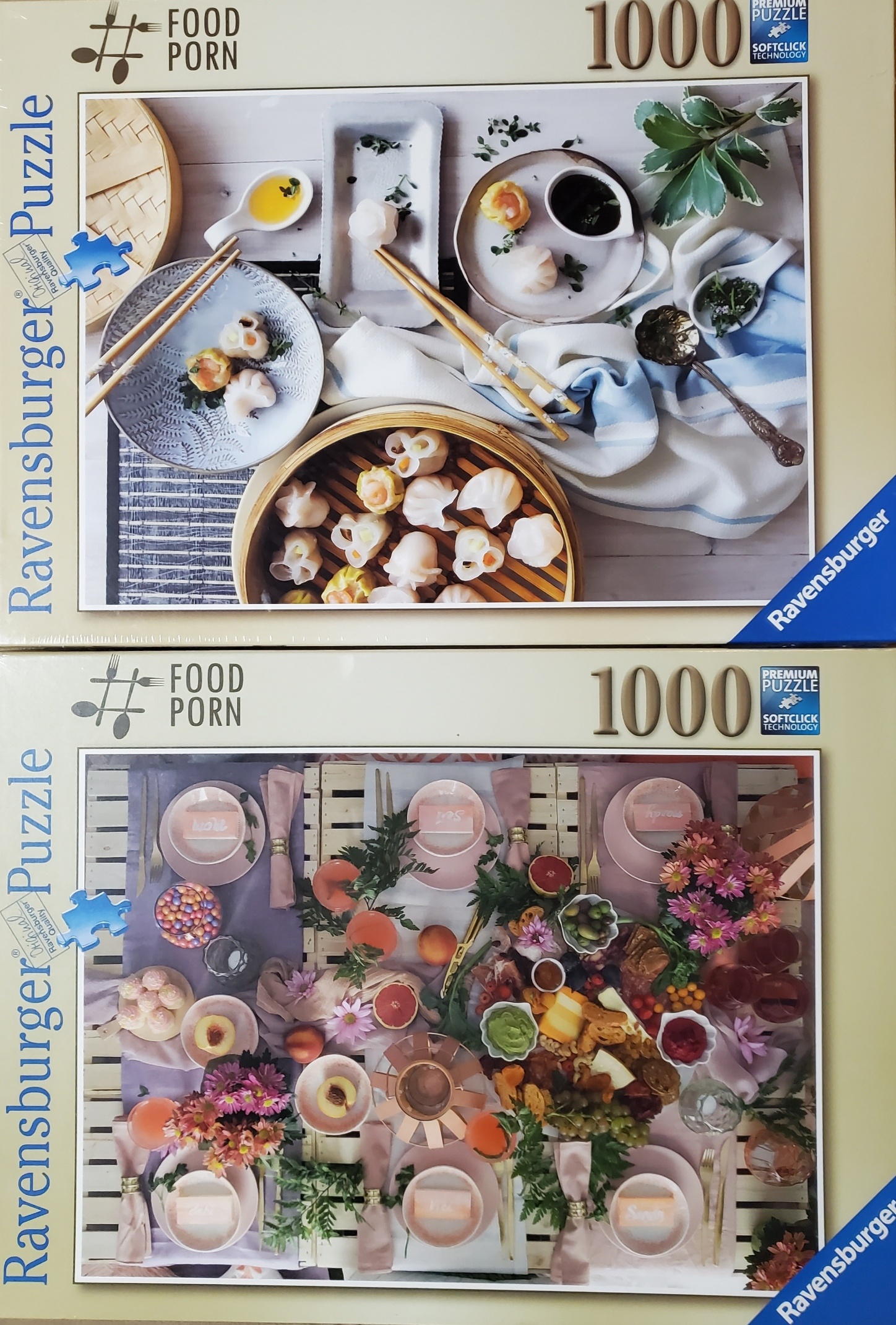 Food Series 1000 Piece Puzzle Bundle