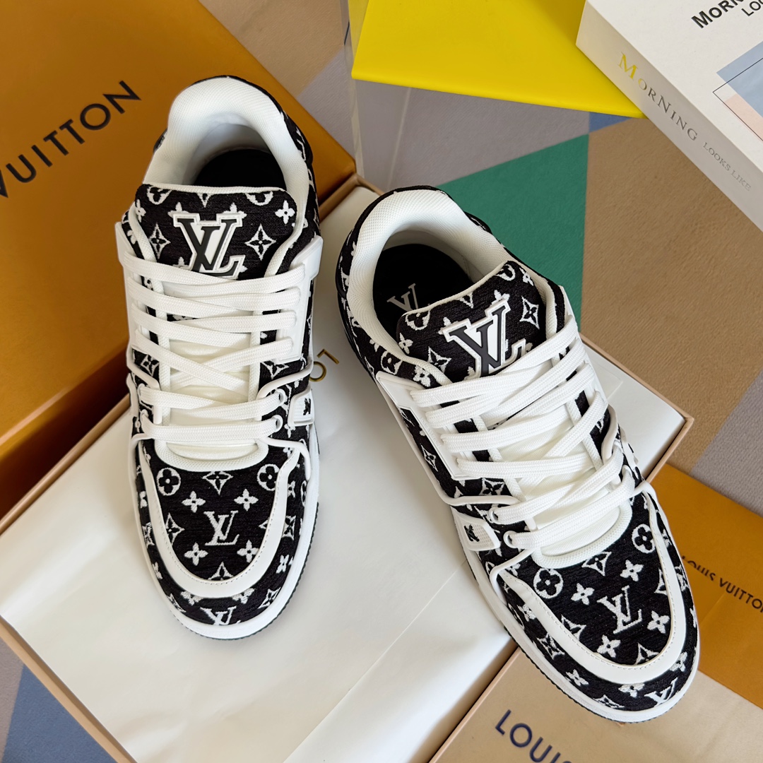 Louis Vuitton 2024New LV Trainer Sneaker Size 36-46