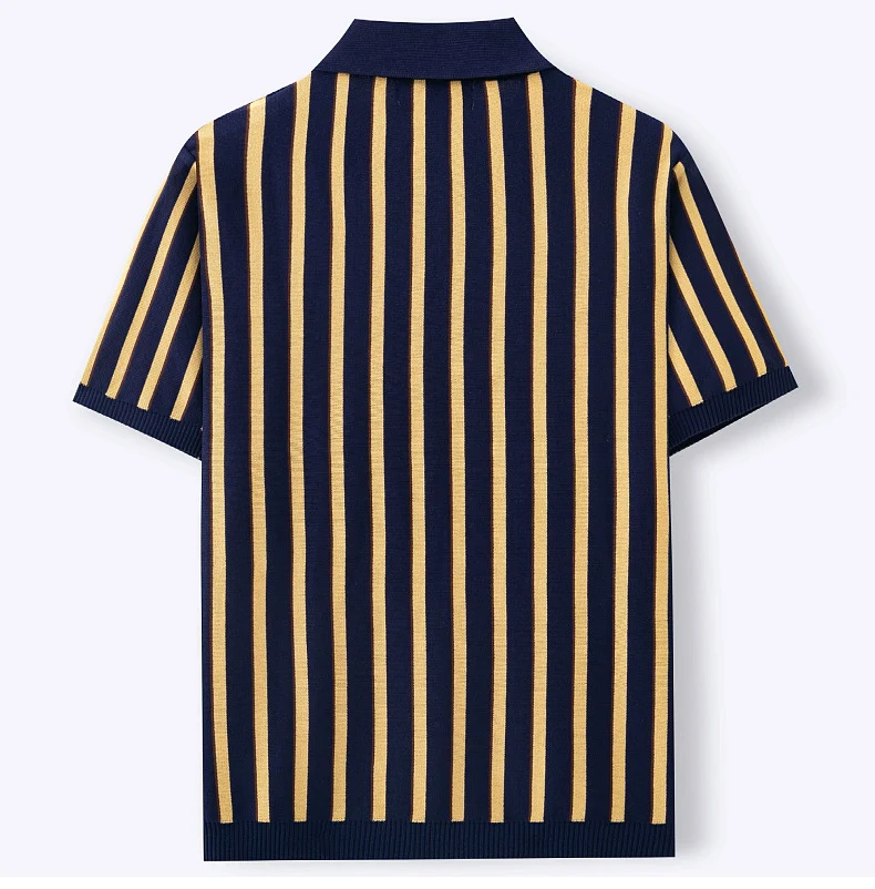 Mivanity Urban Casual Stripe Knit Top