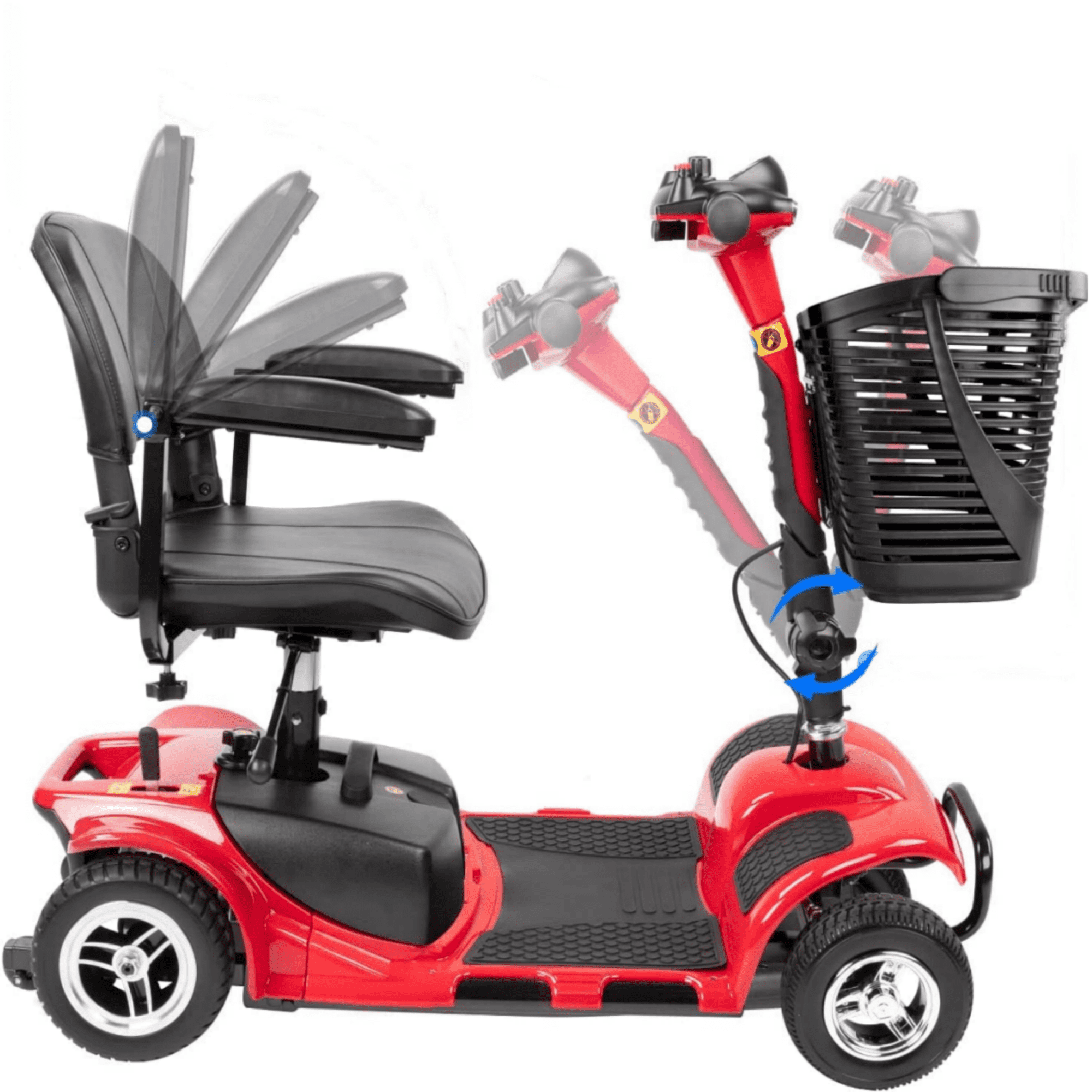 🔥Limited Availability🔥 Collapsible Electric Mobility Scooter for Adults & Seniors