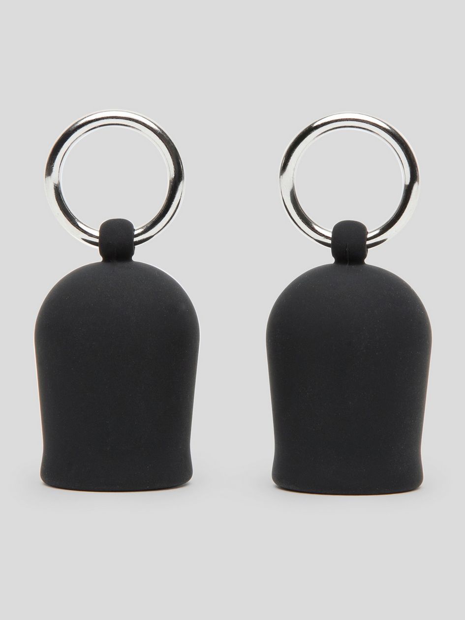 Black Velvets Silicone Nipple Suckers with Rings
