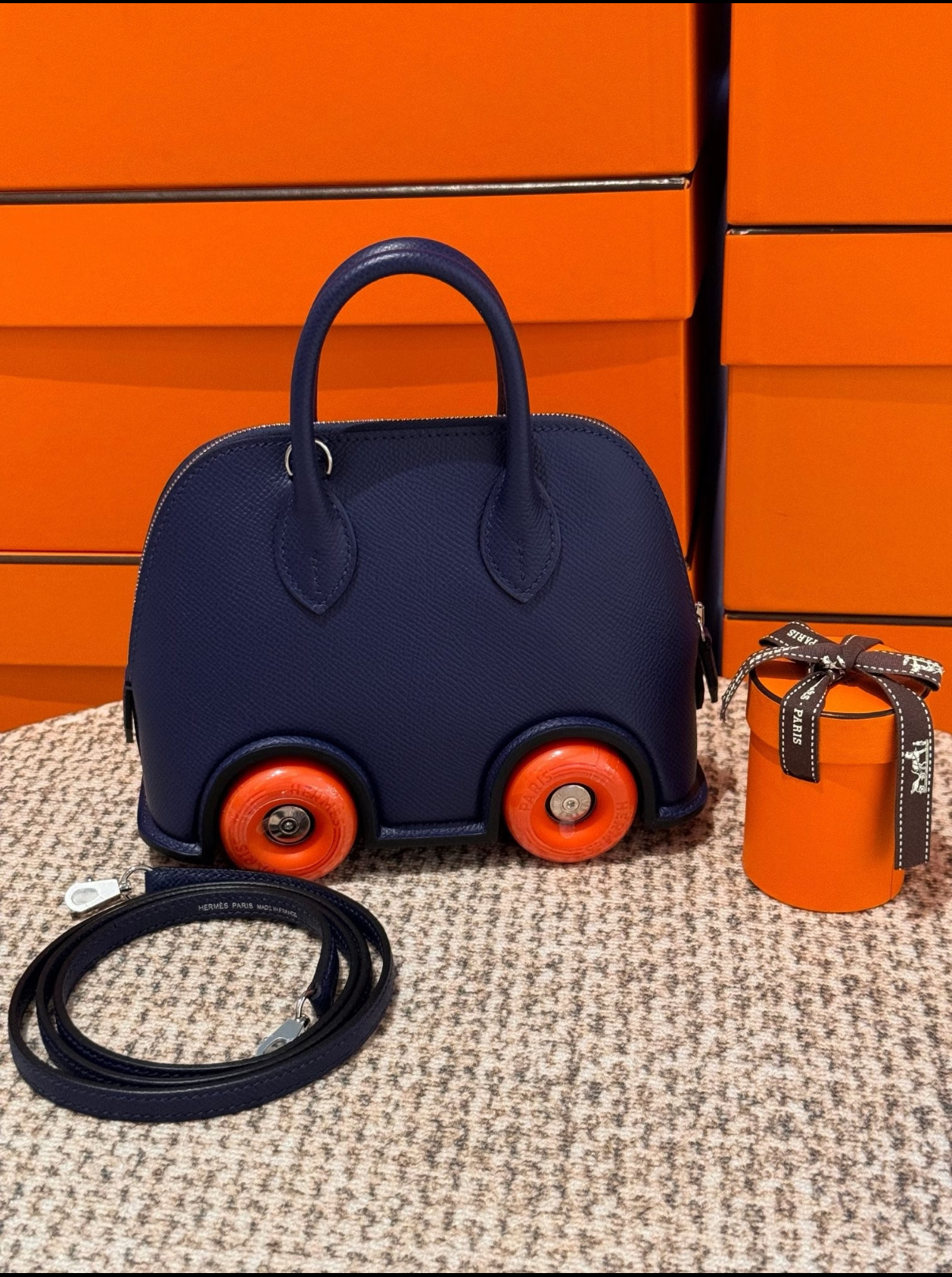 Hermes Bolide On the Wheels Bag