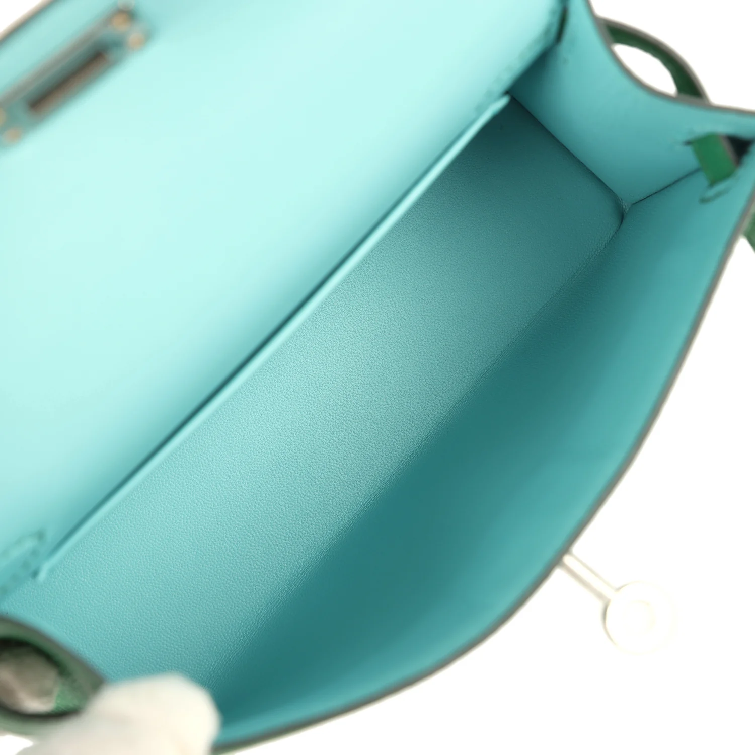 Hermes Kelly Sellier 20 Cactus Verso Epsom Palladium Hardware