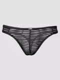 LHM Stripe Mesh Thong