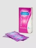 Pasante Ribbed and Dotted Latex Condoms (12 Pack)