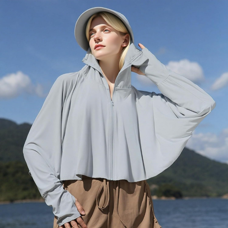 AURETOP Women's UPF 50+ Sun Hoodie Shirts