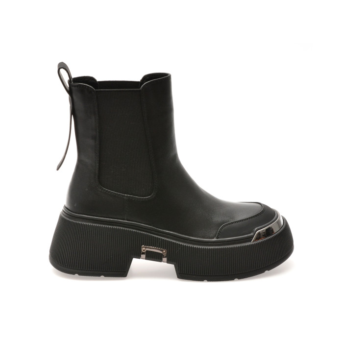 Ghete ALDO negre, 3R489, din piele naturala
