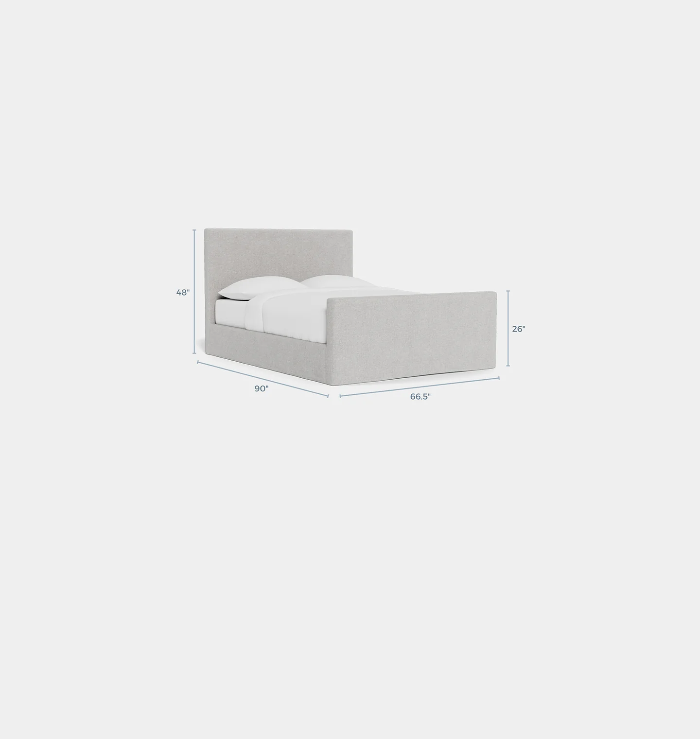 Latigo Bed with Footboard