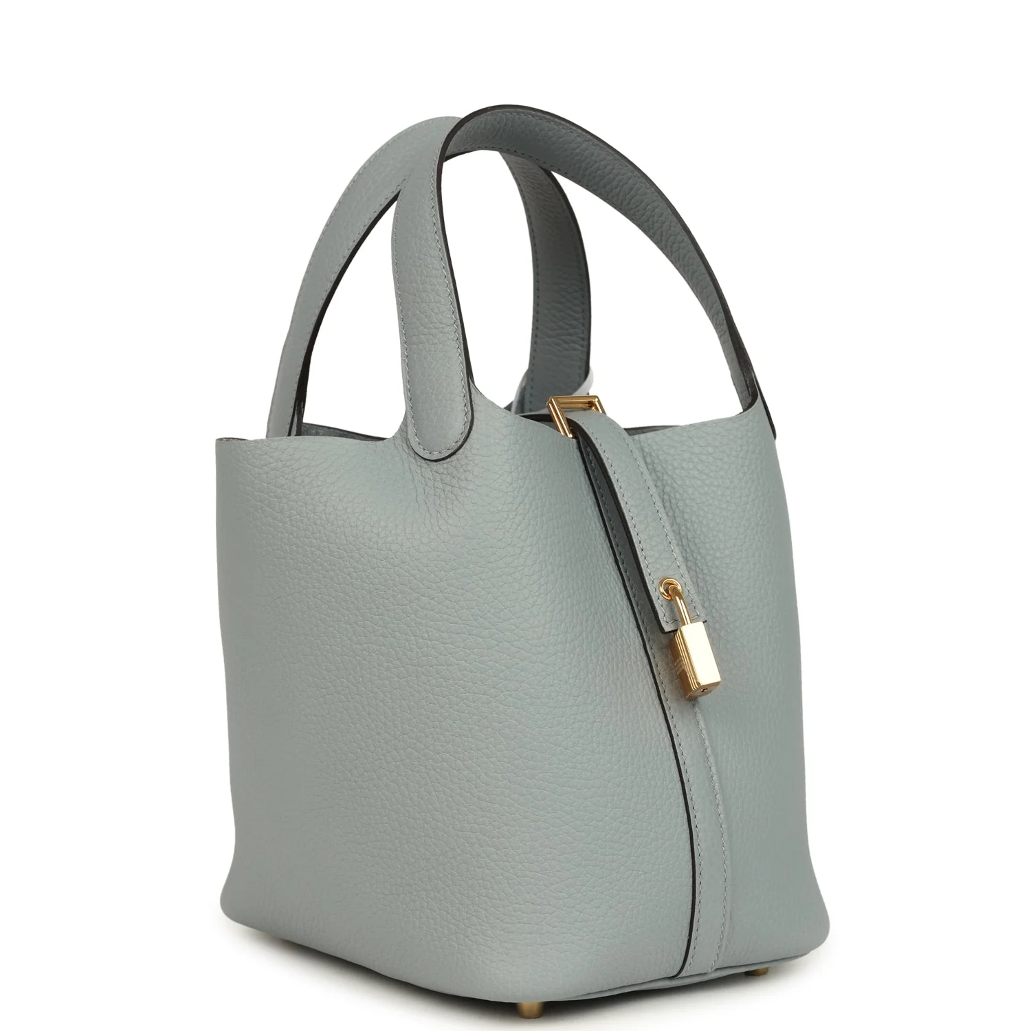 Hermes Picotin Lock 18 Gris Pantin Clemence Gold Hardware